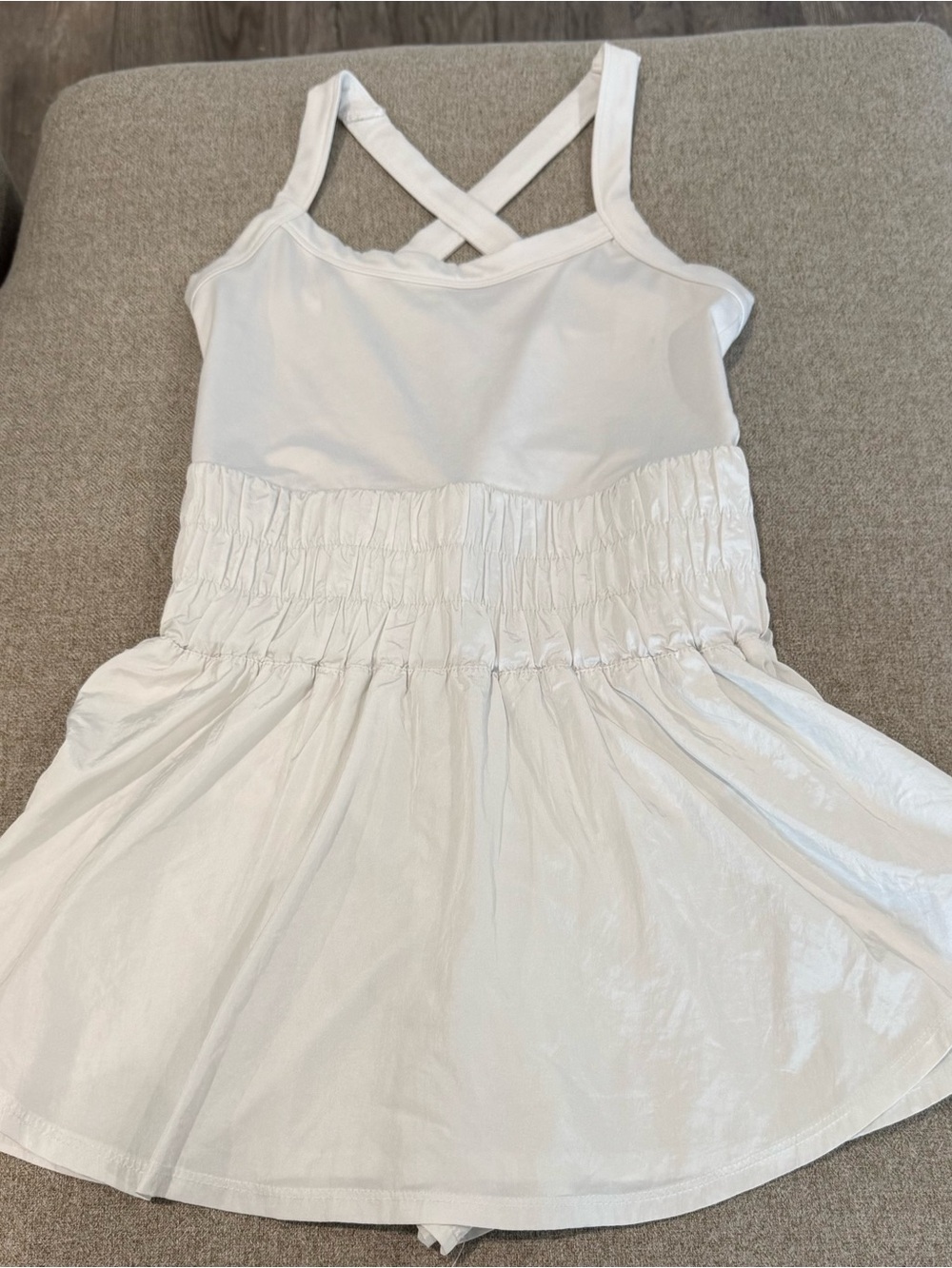 FP Movement Way Home Skortsie by Free People White - Women's Skort